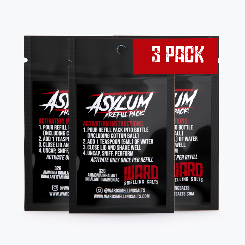 3 Pack - Asylum Smelling Salt Refill Pack