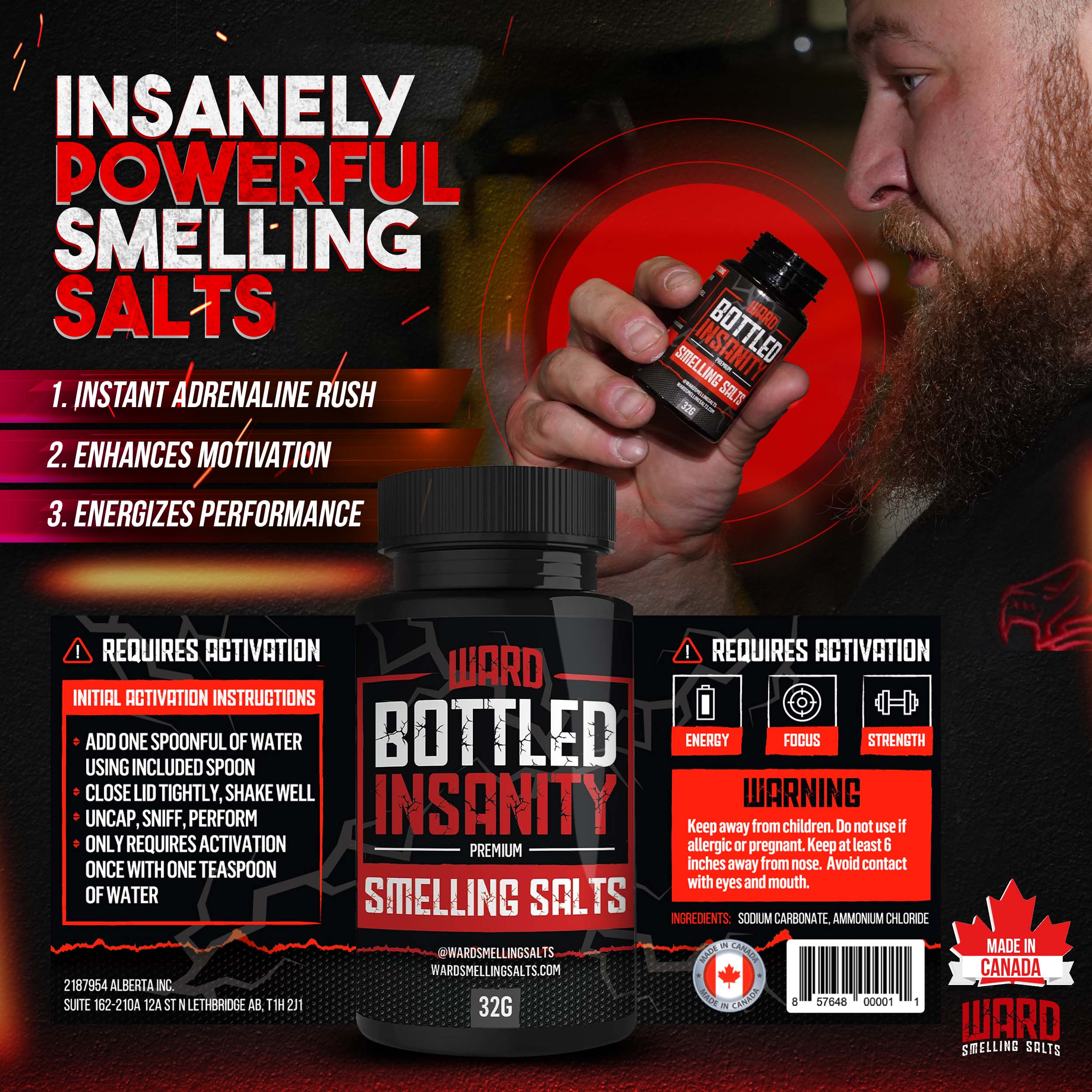 Bottled Insanity - Insane Smelling Salt