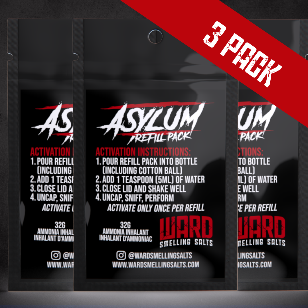 3 Pack - Asylum Smelling Salt Refill Pack